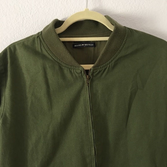 Olive bomber jacket - Picture 4 of 6